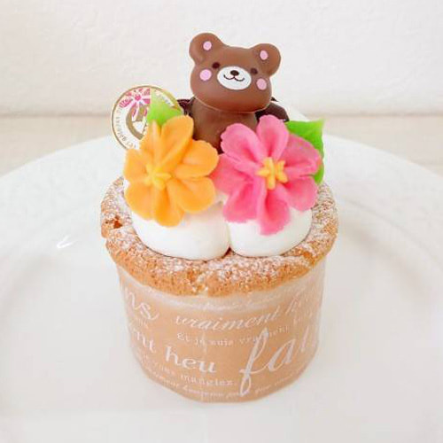 富士市かわいいケーキ屋さんテテのカップケーキ・チョコバナナカスタード