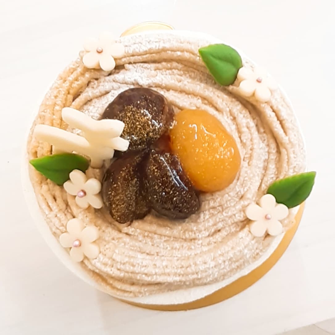 富士市かわいいケーキ屋さんテテのホールケーキ・モンブランケーキ