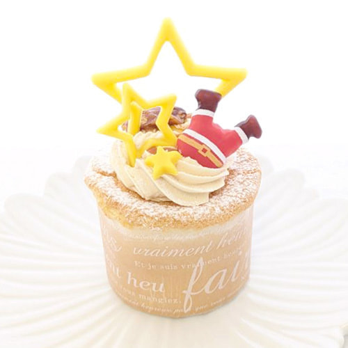 富士市かわいいケーキ屋さんテテのカップケーキ、キャラメルスター