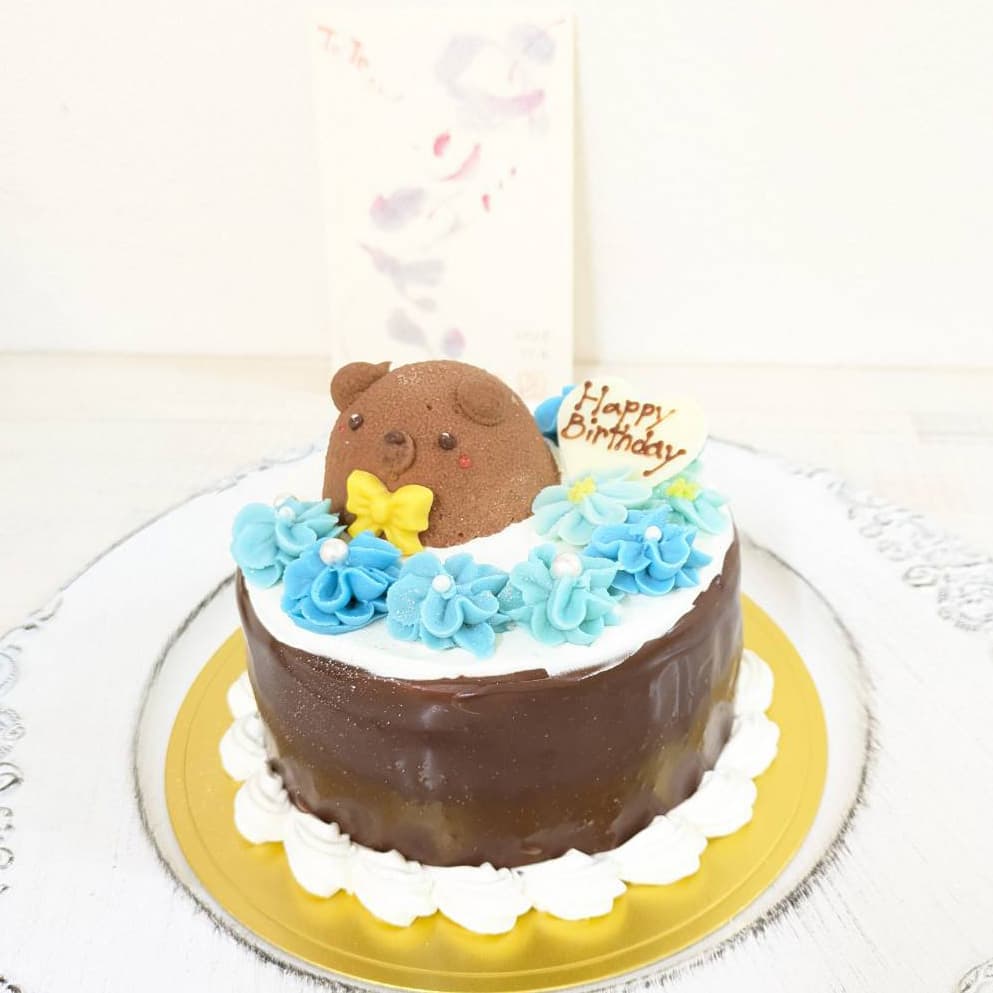 富士市かわいいケーキ屋さんテテのホールケーキ