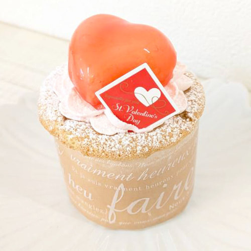 富士市かわいいケーキ屋さんテテのカップケーキ・日向夏ムース