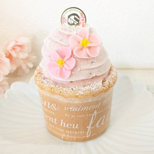 富士市ケーキ屋テテのかわいいカップケーキ・さくらあん